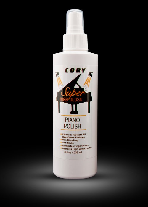 Cory Piano Care Gift Set Cleaning Polishing Kit High Gloss Key Brite Pre-Polish 